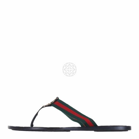 Gucci Men's Leather Upper Flip Flop Sandals for sale | eBay