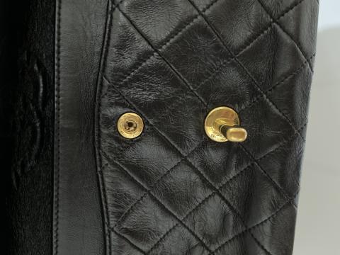 Sell Chanel Vintage Medium Double Flap Bag - Black