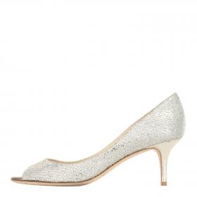 Sell Jimmy Choo Luna Glitter Peep Toe 