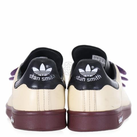 adidas gazelle silver green womens ADIDAS x RAF SIMONS Size 10.5 White Leather Velcro Closure Sneakers  Sui  Generis Designer Consignment