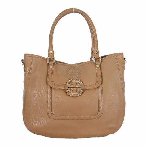 Sell Tory Burch Amanda Leather Tote - Brown 
