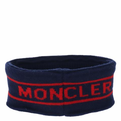 Sell Moncler Logo Wool Headband - Black/Red | HuntStreet.com