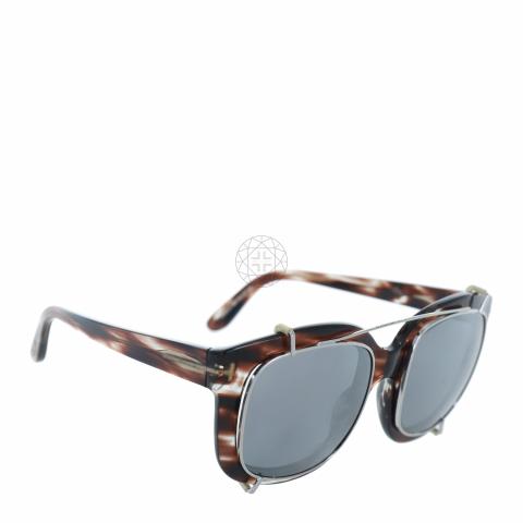 Sell Tom Ford TF 5315 Double Clip Sunglasses - Brown 