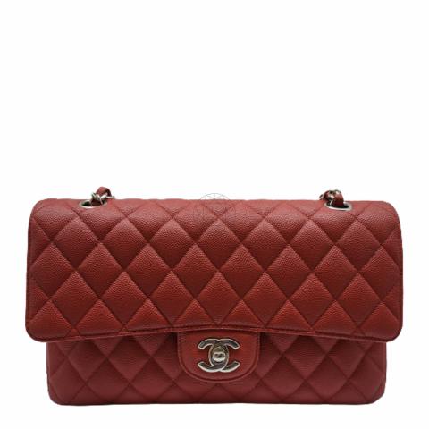 Sell Chanel Medium Caviar Double Flap Bag - Red