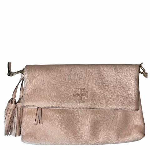 Sell Tory Burch Thea Foldover Crossbody Clutch - Pink 