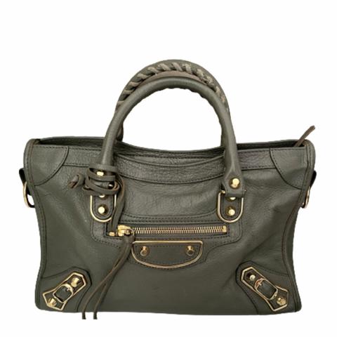 Sell Balenciaga Metallic Edge City Bag Grey