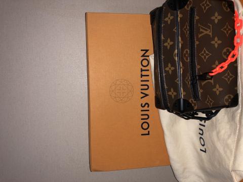 Soft trunk mini cloth bag Louis Vuitton Black in Cloth - 29494713