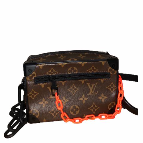 Soft trunk mini cloth bag Louis Vuitton Brown in Cloth - 30422395