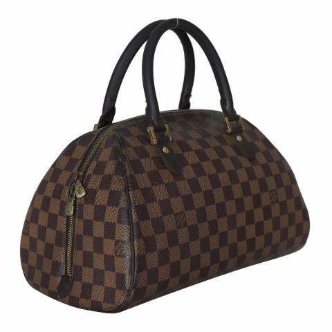 LOUIS VUITTON Ribera MM Damier Ebene Canvas Bag