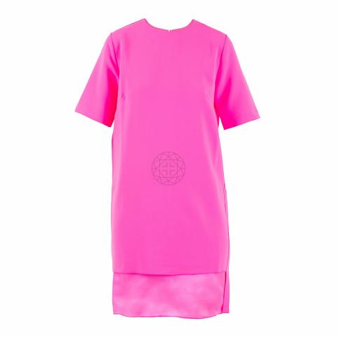 camilla and marc pink dress New in from Camilla and Marc  Eden wears our Claudia Mini Dress in Salmon   A mini style designed in a sweet pink hue, with a scooped neckline,  elasticated puffed sleeves