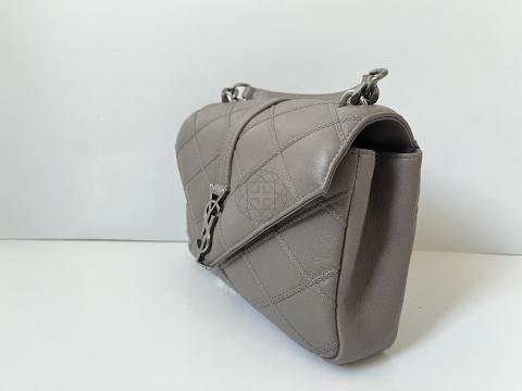 Sell Saint Laurent Small Diamond College Bag - Grey | Huntstreet.Com