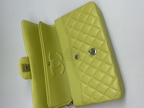 yellow chanel card holder