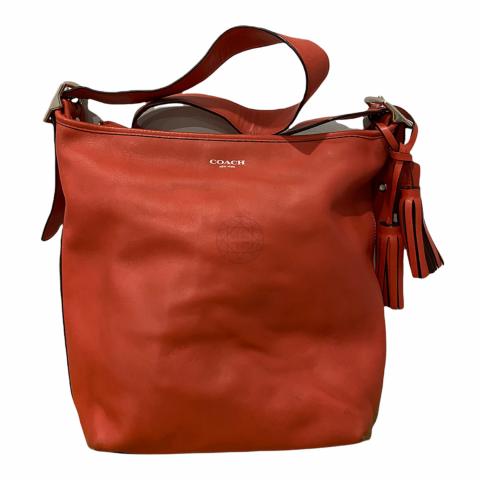 Sell Coach Legacy Leather Duffle Bag - Red 