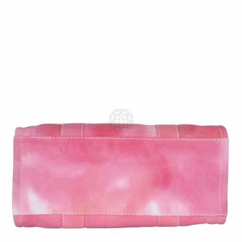 MARC JACOBS: The Tote Bag in tie dye canvas - Pink  Marc Jacobs mini bag  H013M02PF21 online at