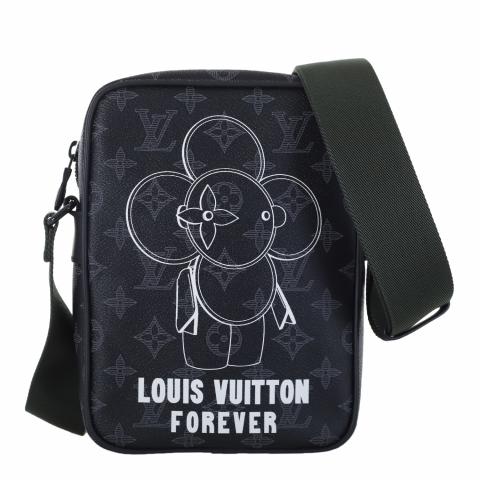 Louis Vuitton Neube PM Monogram Eclipse Vivienne Shoulder Bag Mini Back  Used