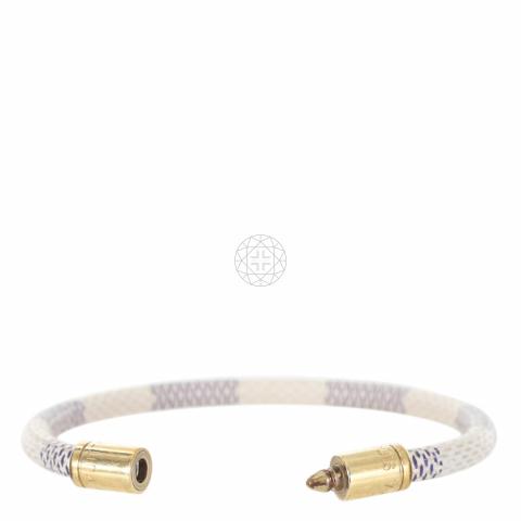 Shop Louis Vuitton DAMIER AZUR Keep it bracelet (M6140E) by SkyNS