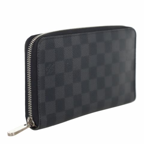 Louis Vuitton Damier Graphite Zip Around Wallet