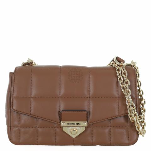 michael kors brown quilted bag