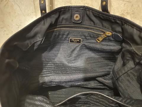 Prada Nylon Tessuto Neverfull Tote Bag, Luxury, Bags & Wallets on Carousell