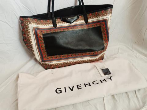 Sell Givenchy Scarf Printed Antigona Shopper Tote - Black/Multicolor |  HuntStreet.com