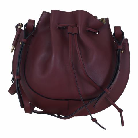 Sell Loewe Horseshoe Drawstring Bag - Maroon