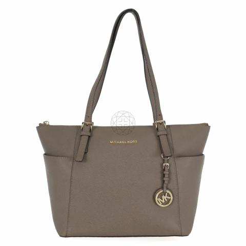 michael kors jet set leather tote