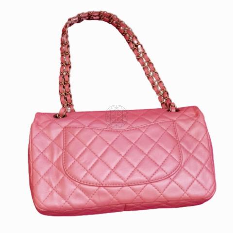 Authentic Chanel Prestige Flap Bag Quilted Calfskin Large salmon pink,  Luxury, Bags & Wallets on Carousell
