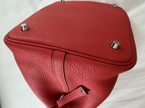 Hermes Lindy 26 Rouge Tomate Togo in PHW