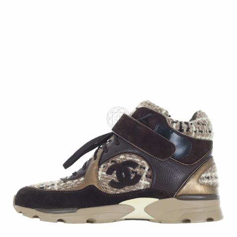 chanel high top sneakers mens