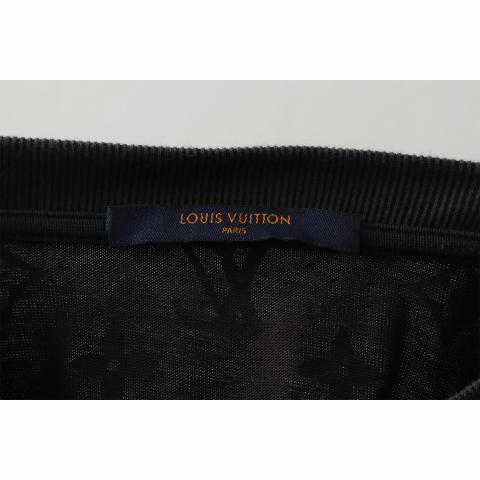 Sell Louis Vuitton Hook-and-Loop Monogram T-Shirt - Dark Grey