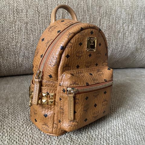 Sell MCM Stark Bebe Boo Backpack Brown HuntStreet