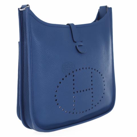 hermes evelyne navy blue