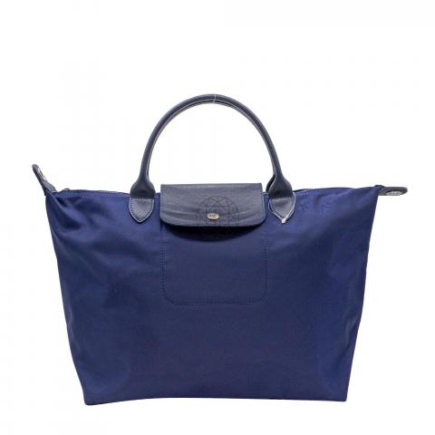 Sell Longchamp Navy Blue Le Pliage Neo Medium Bag Navy Blue