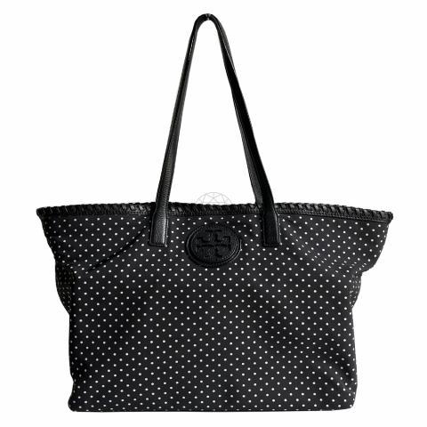 tory burch polka dot tote