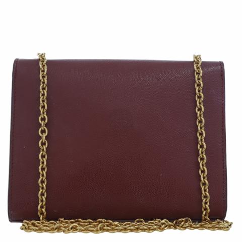 Furla Viva Mini Crossbody Red with Gold Hardware