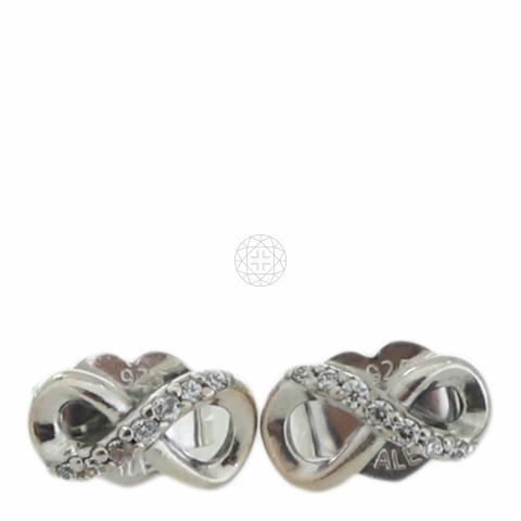 Sell Pandora Sparkling Infinity Stud Earrings Silver