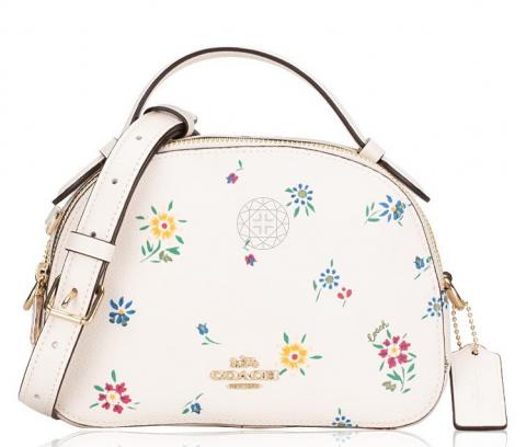 NWT COACH C4252 Serena Satchel Wild Meadow Print