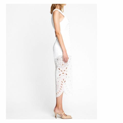 knee length dresses for ladies Alice McCall Baudelaire Midi Dress In White - Passion main image 1