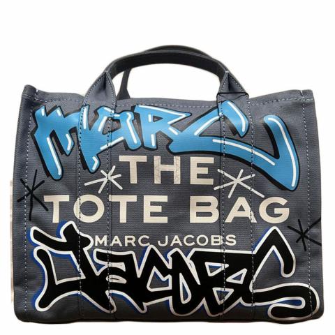 Sell Marc Jacobs Graffiti Tote - Blue/Grey