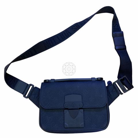 Louis Vuitton Taurillon S-lock Sling Bag M58487 Men,Women,Unisex Fanny