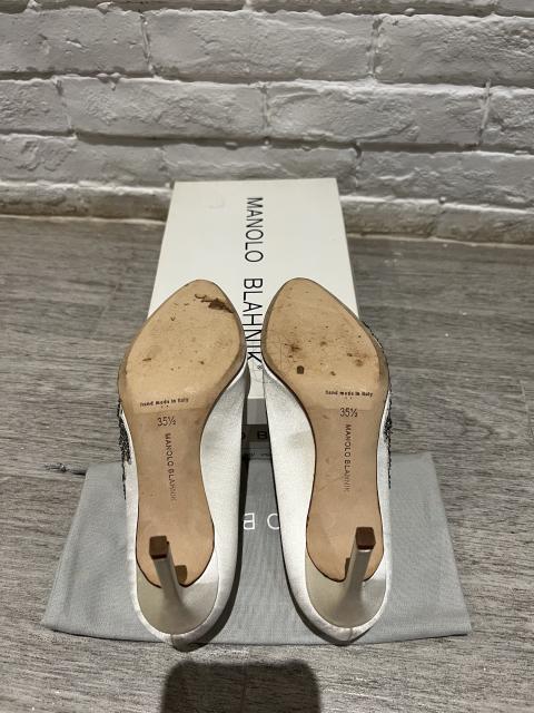 【送料&関税込】Manolo Blahnik Chiaran Mone Sc Alomet 070 Manolo Blahnik - Black Crêpe De Chine Strappy Sandal, 70mm