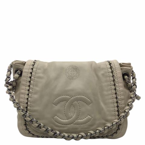 Sell Chanel Luxe Ligne Accordion Flap Bag - Nude