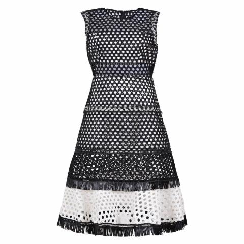 Sell Alexis Mag Embroidered Lace Dress - Black | HuntStreet.com