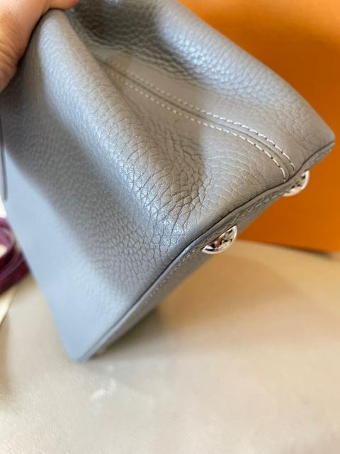 Lv capucines snakeskin handle Forgive me for not being able to capture his  beauty #lvcappuccines #LV The actual color is lighter The grey…