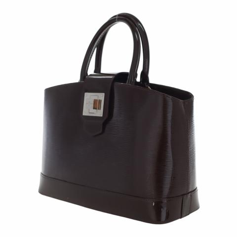 Louis Vuitton Amarante Electric Epi Leather Mirabeau GM Bag