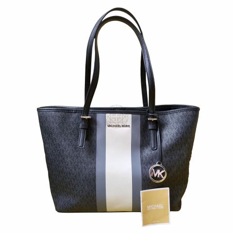 Michael Kors MK Signature Tote Shoulder Handbag Purse | eBay