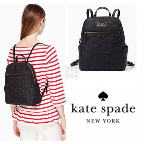 Sell Kate Spade New York Hilo Quilted Backpack Black