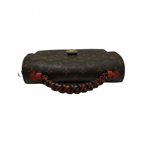 Metis cloth clutch bag Louis Vuitton Brown in Cloth - 36721793