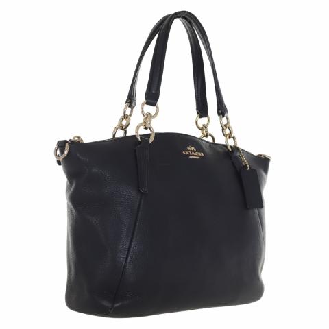 Sell Coach Small Kelsey Satchel Dark Blue