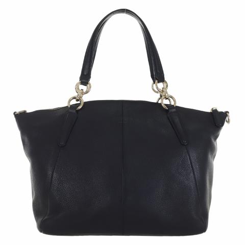 Sell Coach Small Kelsey Satchel Dark Blue